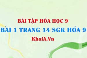 Bài 1 trang 14 SGK Hoá 9: Tính chất Hoá học của Axit